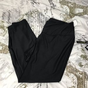 Nike Dri Fit Plus Size Black Yoga Leggings Size 2x